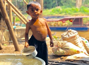 Kambodscha sauberes Wasser