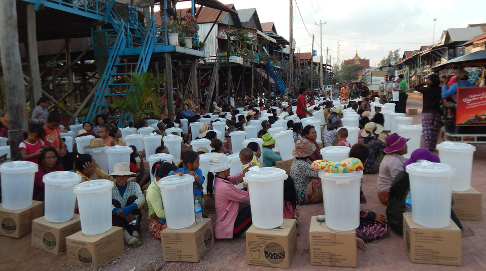 Wasserfilter Kambodscha